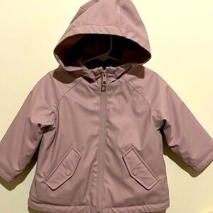 Zara girl raincoat